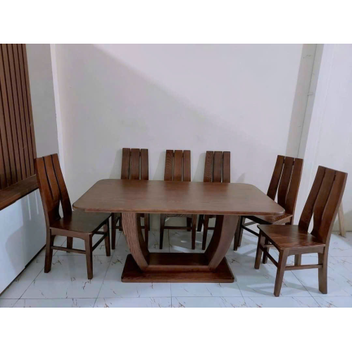 Bàn Ăn 6 Ghế ( Sồi )